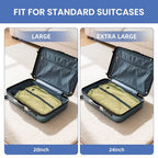 TPU Vacuum Bag for Travel (Olive Green / Large)