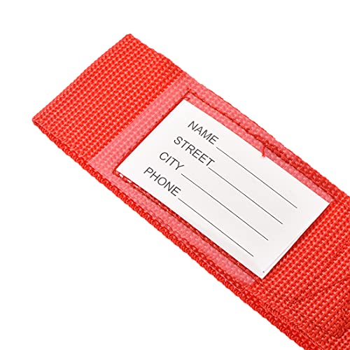 Luggage Straps Suitcase Belts with Buckle (Red)
