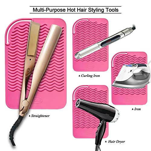 11" X 7.5" Large Size Heat Resistant Silicone Travel Mat (5.6 Ounce)