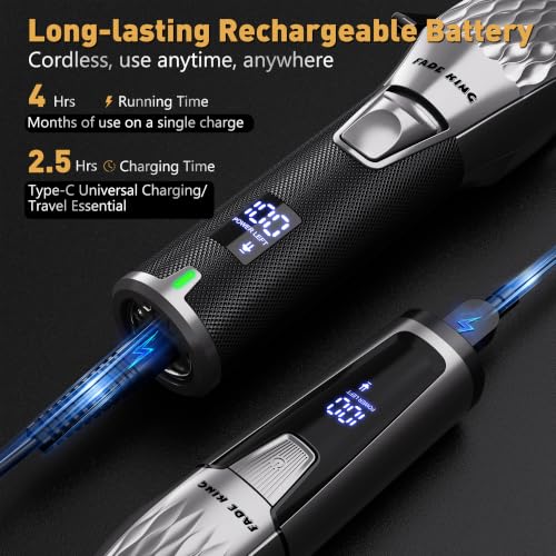 Hair Clippers for Men (Grayish Black)
