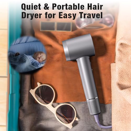 Hair Dryer 160000 RPM Ionic (Silver)