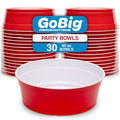 Red Party Cup Bowls (Large - 30 Pack)