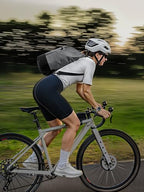 Waterproof Dry Bag Backpack with Zippered Pocket (Grey / 40L)