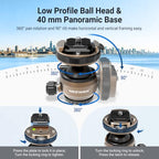 LITETRIP LT39 Carbon Fiber Travel Tripod