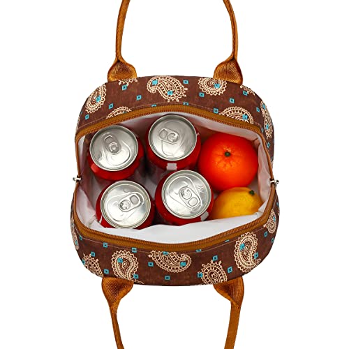 Insulated Lunch Cooler Bag (Cashew)