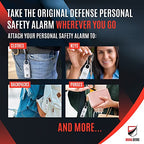 Siren Self Defense Alarm (White)