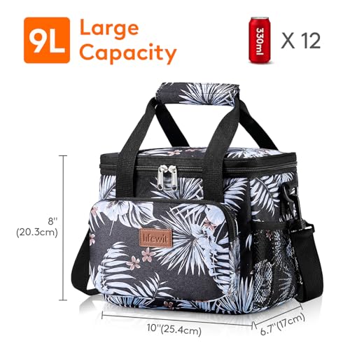 Insulated Lunch Box for Men (Flower / Medium(9L))