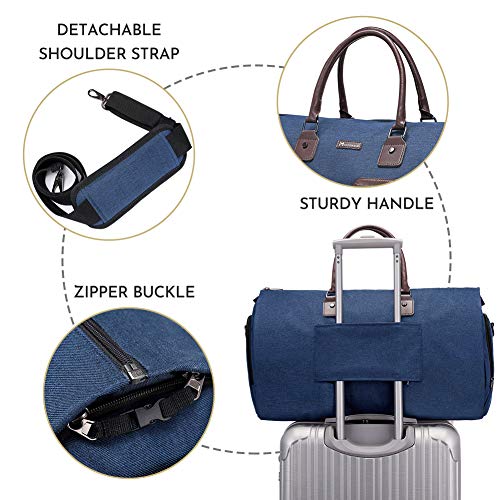 suit bag travel garment bag (Navy blue)