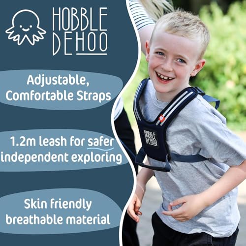 Autism Safety Harness with leash for Kids 2 (Blue)
