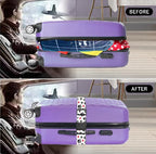 Luggage Straps for Suitcases Travel Belt Accessories (Cute Dog Paws)