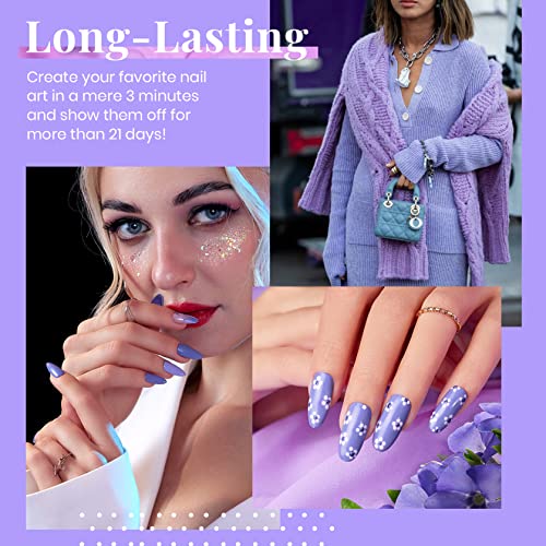 Beetles Purple Gel Polish (J - Creme Purple | Perivinkle)