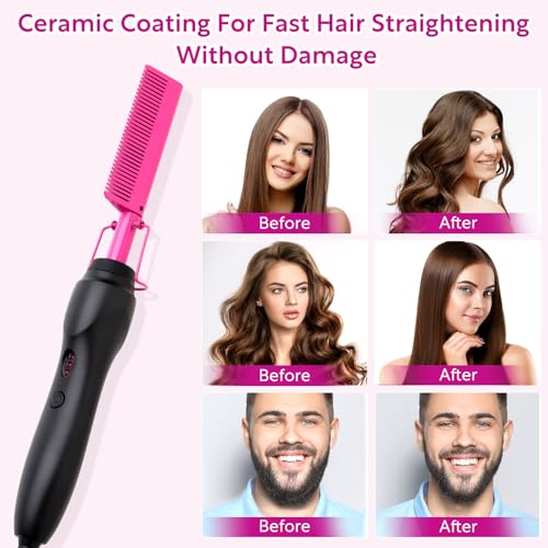 Hair Straightener (Purple)