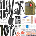 Emergency Survival Kit and First Aid Kit (Green)