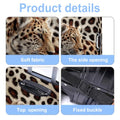Luggage Cover Washable Suitcase Protector Anti (Leopard / XL(fits 32-34Inch suitcase))
