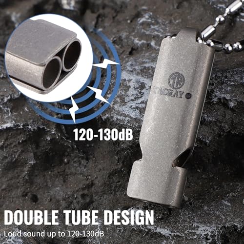 Titanium Emergency Whistle