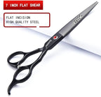 Sharonds 7-inch professional hair clipper, stainless steel hair clipper, designed for hairdressers and families.
