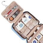 Travel Toiletry Bag for women (Large / Placid-Blue)