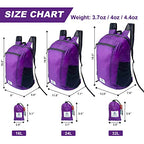 Hiking Daypack (Purple / 32L)