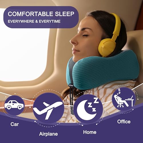 Neck Pillow for Travel (Teal)