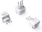 BESTEK Brazil, South Africa Travel Plug Adapter, Grounded Universal Type N Plug by BESTEK