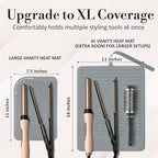 XL Vanity Mat (Gray / X-Large)