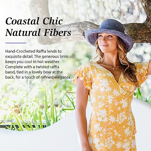 Women’s Catalina Sun Hat (Medium / Dusty Blue)