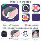 Neck Pillow for Travel (Pink)