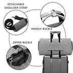 suit bag travel garment bag (Ash Grey)