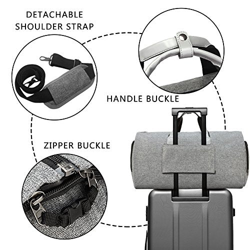 suit bag travel garment bag (Ash Grey)