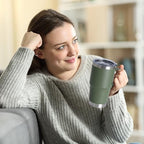 20oz Tumbler Bulk with Lid (Army Green / 20 Ounces-12)