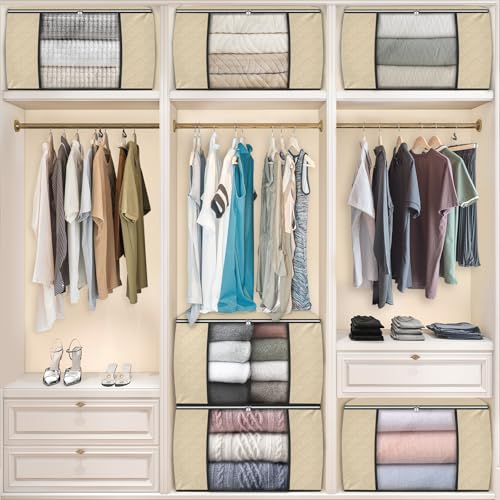 90L Clothes Storage (4 Pack-90l / Beige)