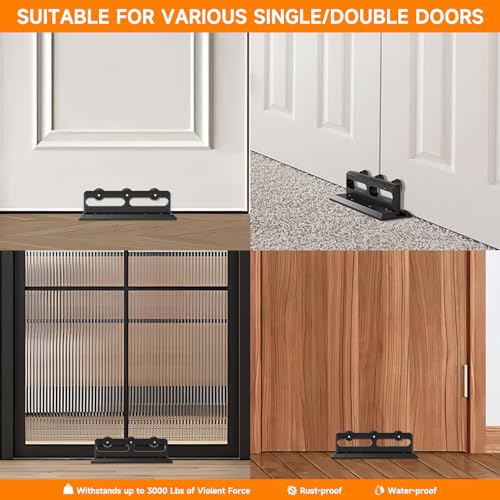 2Pcs Door Security Bar (2 Pieces)
