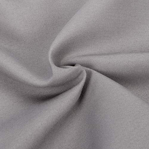 Toddler Pillows with Pillowcases Set (Smoke Grey (Microfiber) / 13x18 Inch (Pack of 2))