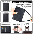 Passport Holder for Travel (116#Black)