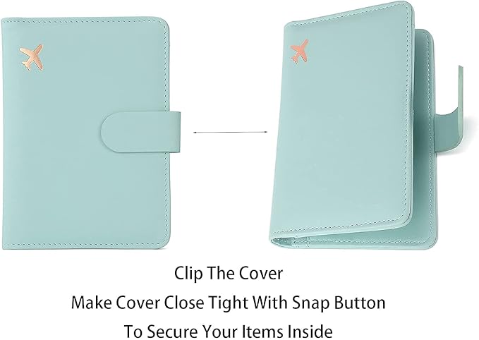 Melsbrinna Premium Leather Passport Holder Covers Case, Waterproof Rfid - Image 5