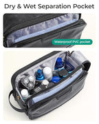 Medium Toiletry Bag for Men (Navy Blue / Medium-5L)