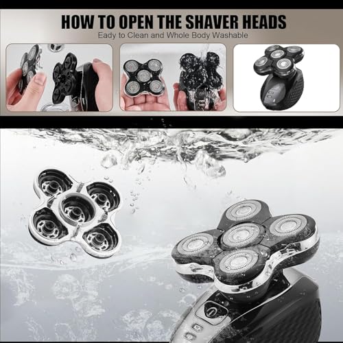 Shaver Replacement Head Compatible with Remington Electric Shaving (Black)