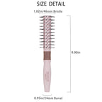 Argan Oil Infused Vented Round Brush, Fast Dry Round Brush, 24mm, All Hair Types