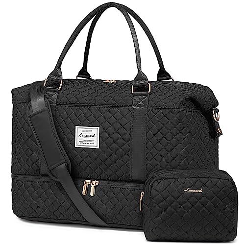 Travel Duffle Bag (Black / Large-2 Pcs)