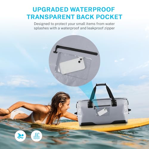 Waterproof Duffel Bag (Gray / 60L)