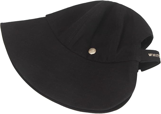 Linen Victorian Bonnet Hat Sun Cap, Foldable Summer Visor | New Katy - Image 5