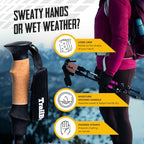 Trekking Poles (Aqua Sky / Collapsible)