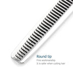 Hair Scissors 6 Inch Professional Barber Hair Thinning Scissors Thinning Shears 440C Barber Shears 30 Teeth Rose handle KINSARO for Hairdresser Barbershop or Home Use