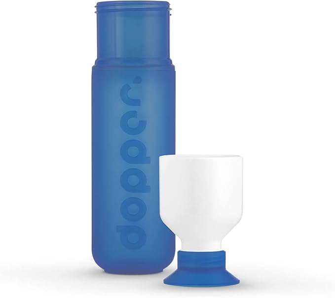 Preserve Dopper Water Bottle, 15.25 Ounce, Pacific Blue - Image 3