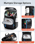 Cooler Backpack Insulated 30 Cans (Green / Circular zipper)