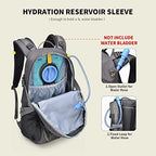 Hiking Backpack for Men Women (Large / Darkgray)