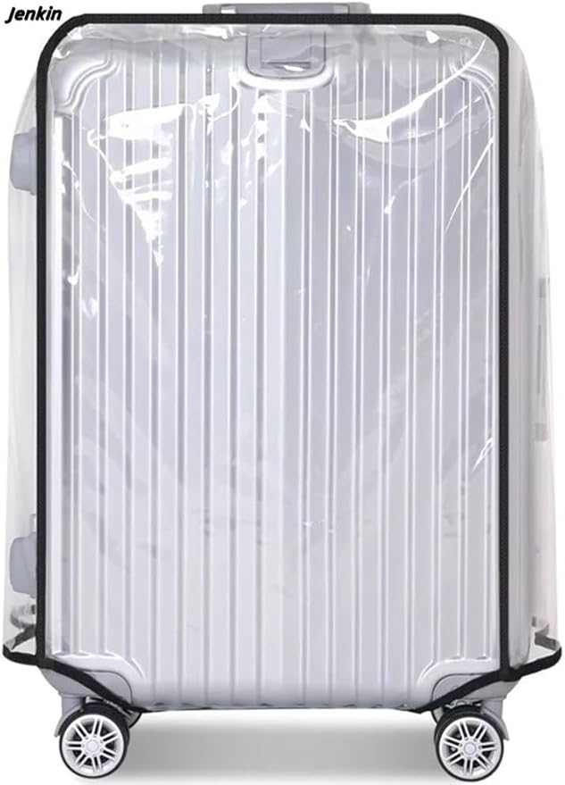 JenKin Luggage Protector Suitcase Cover PVC Waterproof Travel Suitcase Fits - Image 2