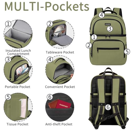 Cooler Backpack (Green)