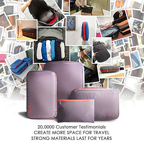 9L Compression Packing Cube Travel Organizer (Light Blue / 1-Piece Set (9 L))