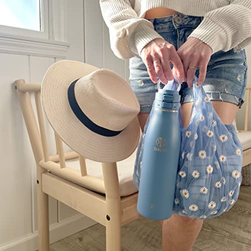 Traveler Stainless Steel Travel Coffee Mug with Flip (Bluestone / 25 Ounces)